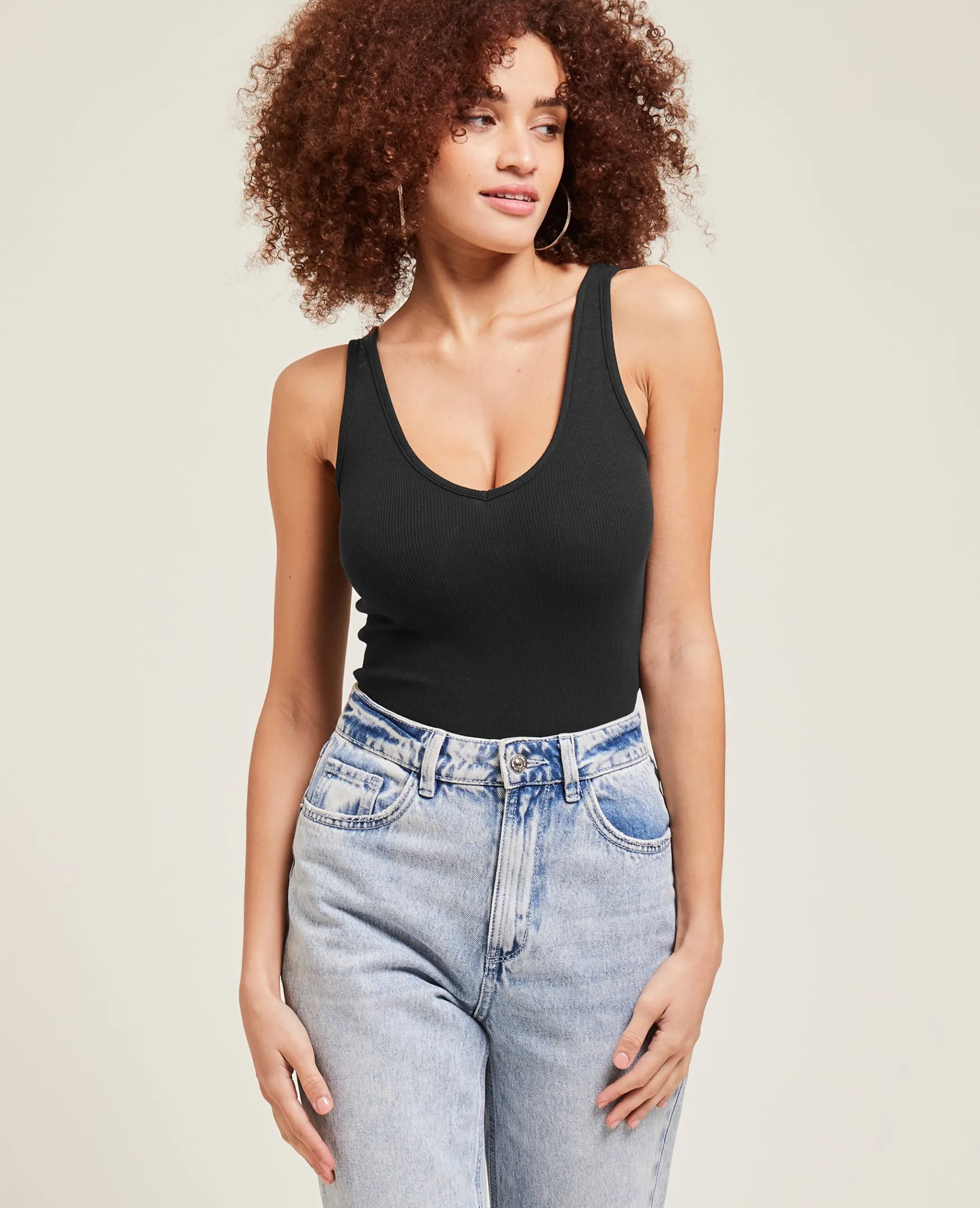 Pimkie T-Shirt Et Top^Débardeur Court Maille Côtelée -