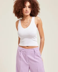 Pimkie T-Shirt Et Top^Débardeur Court Maille Côtelée -