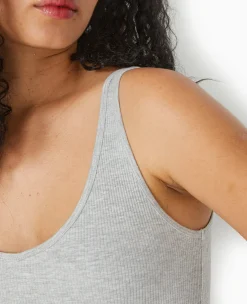 Pimkie Toute La Collection|T-Shirt Et Top^Débardeur Maille Côtelée Col V -