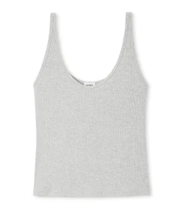 Pimkie Toute La Collection|T-Shirt Et Top^Débardeur Maille Côtelée Col V -