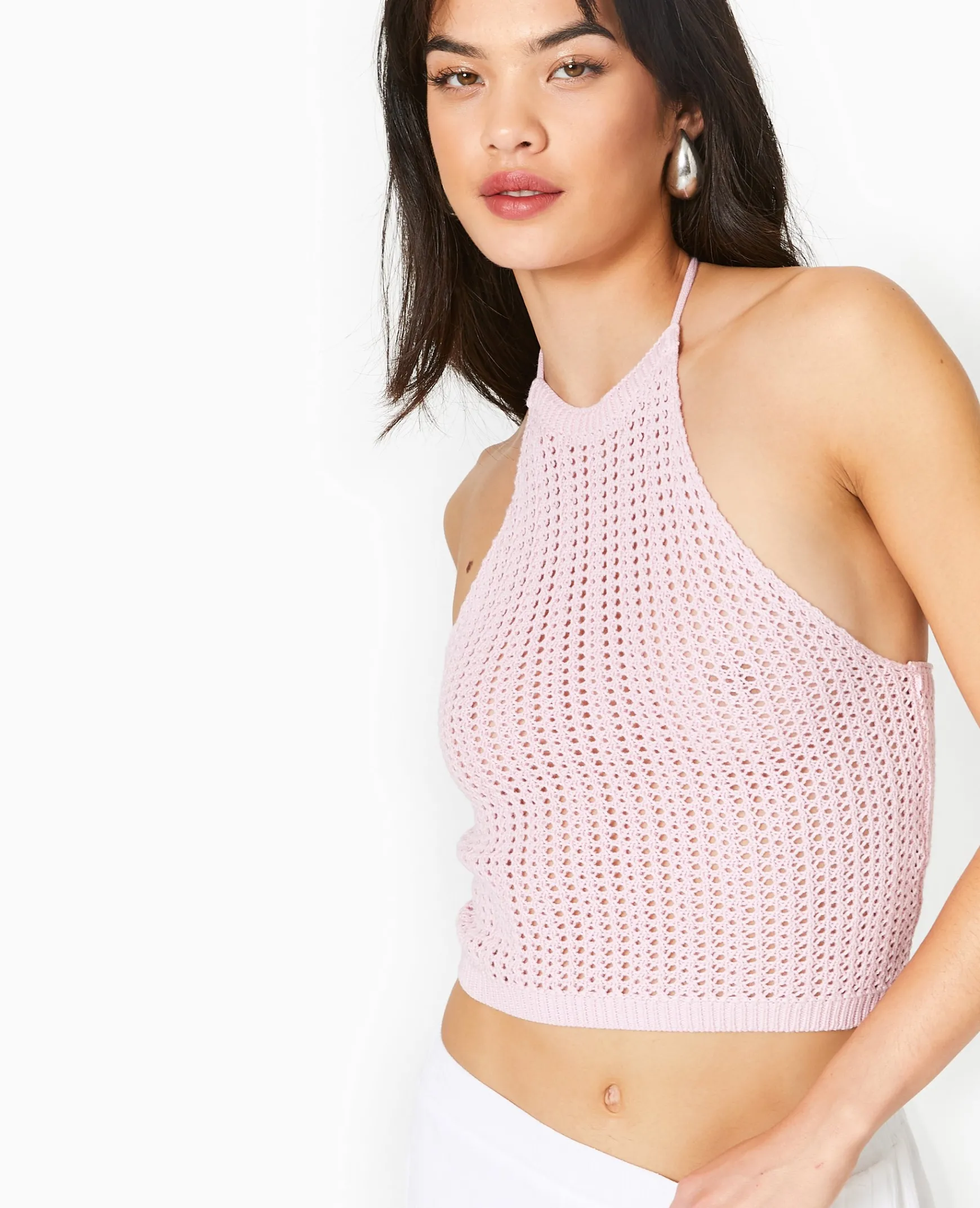 Pimkie Pull Et Gilet|T-Shirt Et Top^Dos-nu En Maille Ajourée -