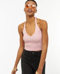 Pimkie Pull Et Gilet|T-Shirt Et Top^Dos-nu En Maille Tricot Rayée -