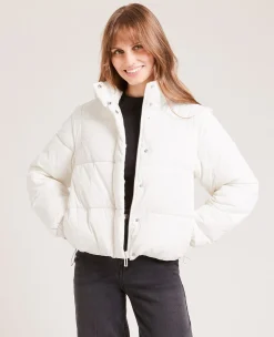 Pimkie Manteau Et Blouson^Doudoune Courte Effet Froissé -