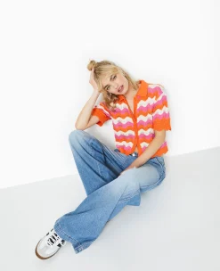 Pimkie Toute La Collection|Pull Et Gilet^Gilet Avec Col En Maille Ajourée -