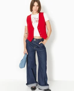 Pimkie Veste Et Blazer|Pull Et Gilet^Gilet Barman City -