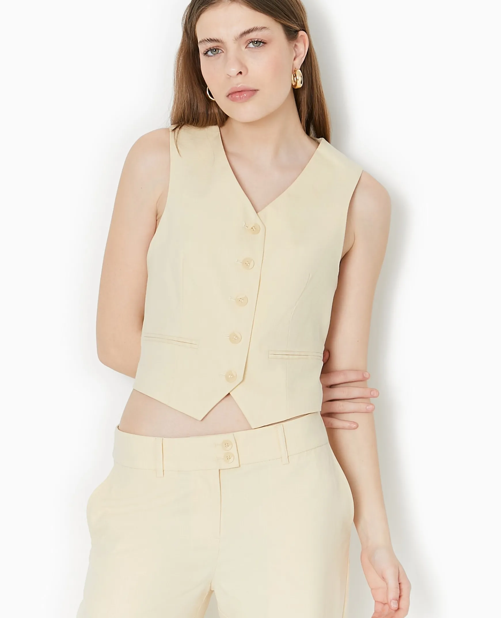 Pimkie Veste Et Blazer|Pull Et Gilet^Gilet De Barman -