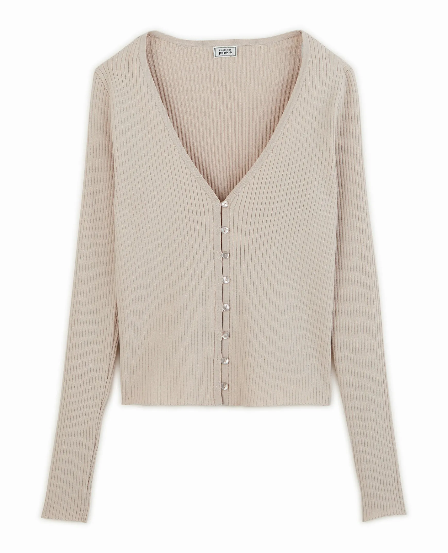Pimkie Pull Et Gilet^Gilet Fin En Maille Côtelée -