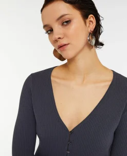 Pimkie Pull Et Gilet^Gilet Fin En Maille Côtelée -