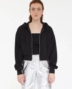 Pimkie Pimkie Positive|Loungewear^Gilet Zippé Court à Capuche -