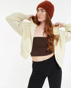 Pimkie Pimkie Positive|Loungewear^Gilet Zippé Court à Capuche -