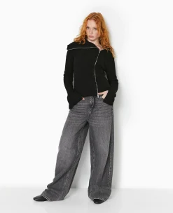 Pimkie Pull Et Gilet^Gilet Zippé En Maille Côtelée -