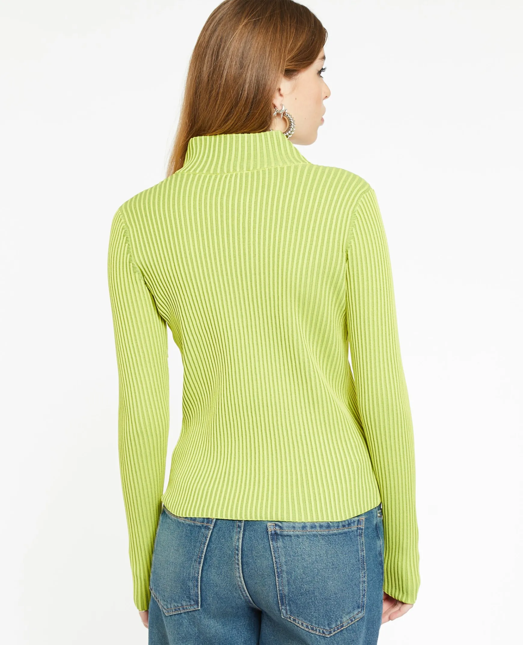 Pimkie Pull Et Gilet^Gilet Zippé Maille Effet Rayé -