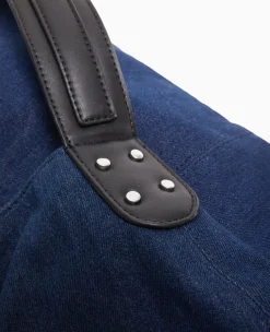 Pimkie Sac|Toute La Collection^Grand Sac En Jean XXL Avec Bandouliè;re Ceinture -