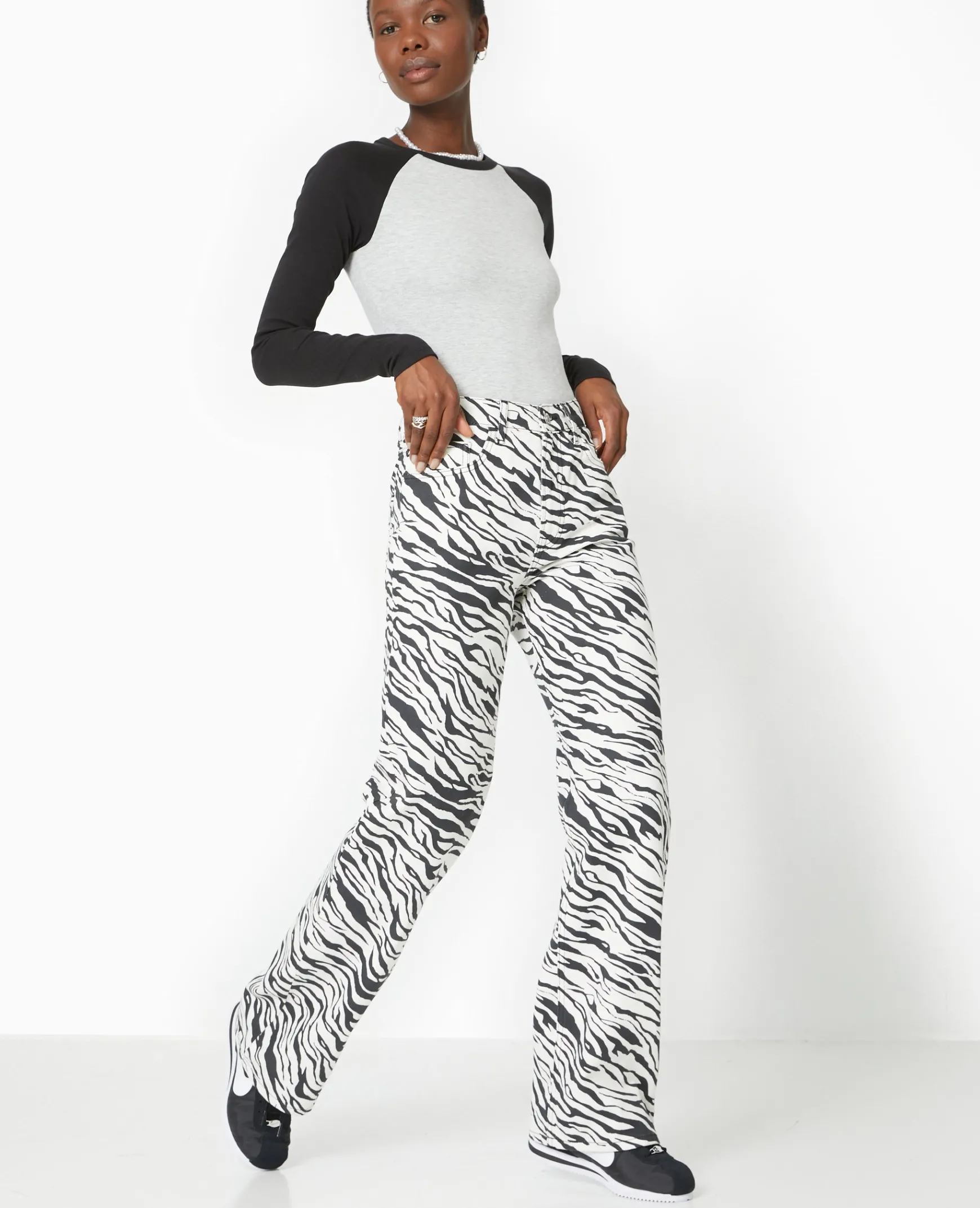 Pimkie Toute La Collection|Jean^Jean Droit Motif Zè;bre -