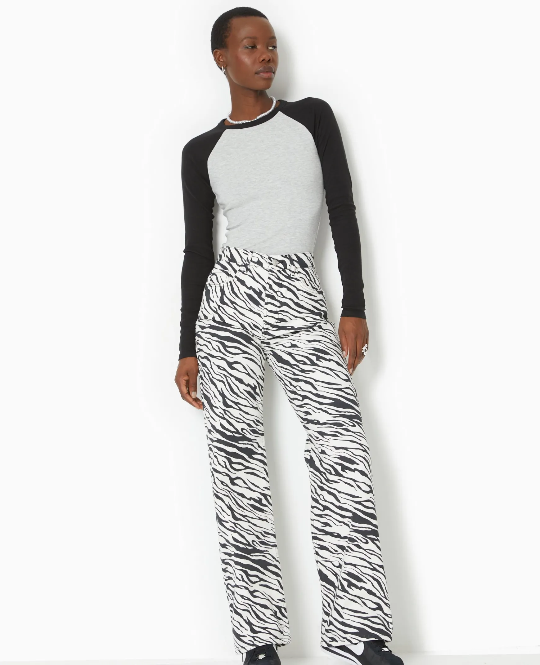 Pimkie Toute La Collection|Jean^Jean Droit Motif Zè;bre -