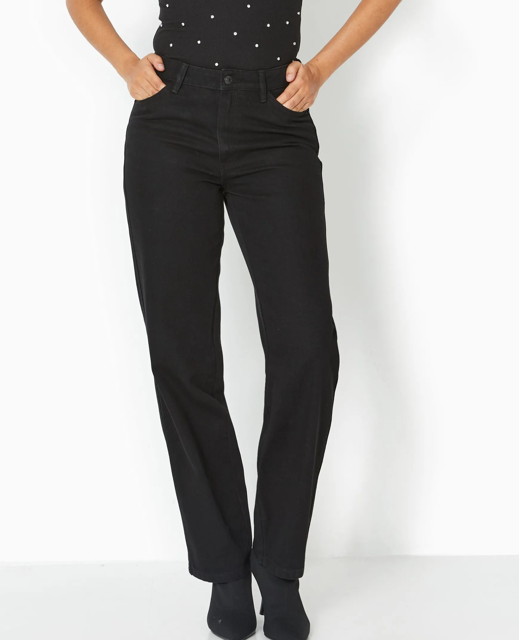 Pimkie Toute La Collection|Pimkie Positive^Jean Droit Taille Regular -