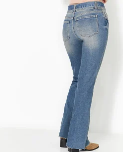 Pimkie Pimkie Positive|Jean^Jean Flare Taille Basse Avec Ceinture -