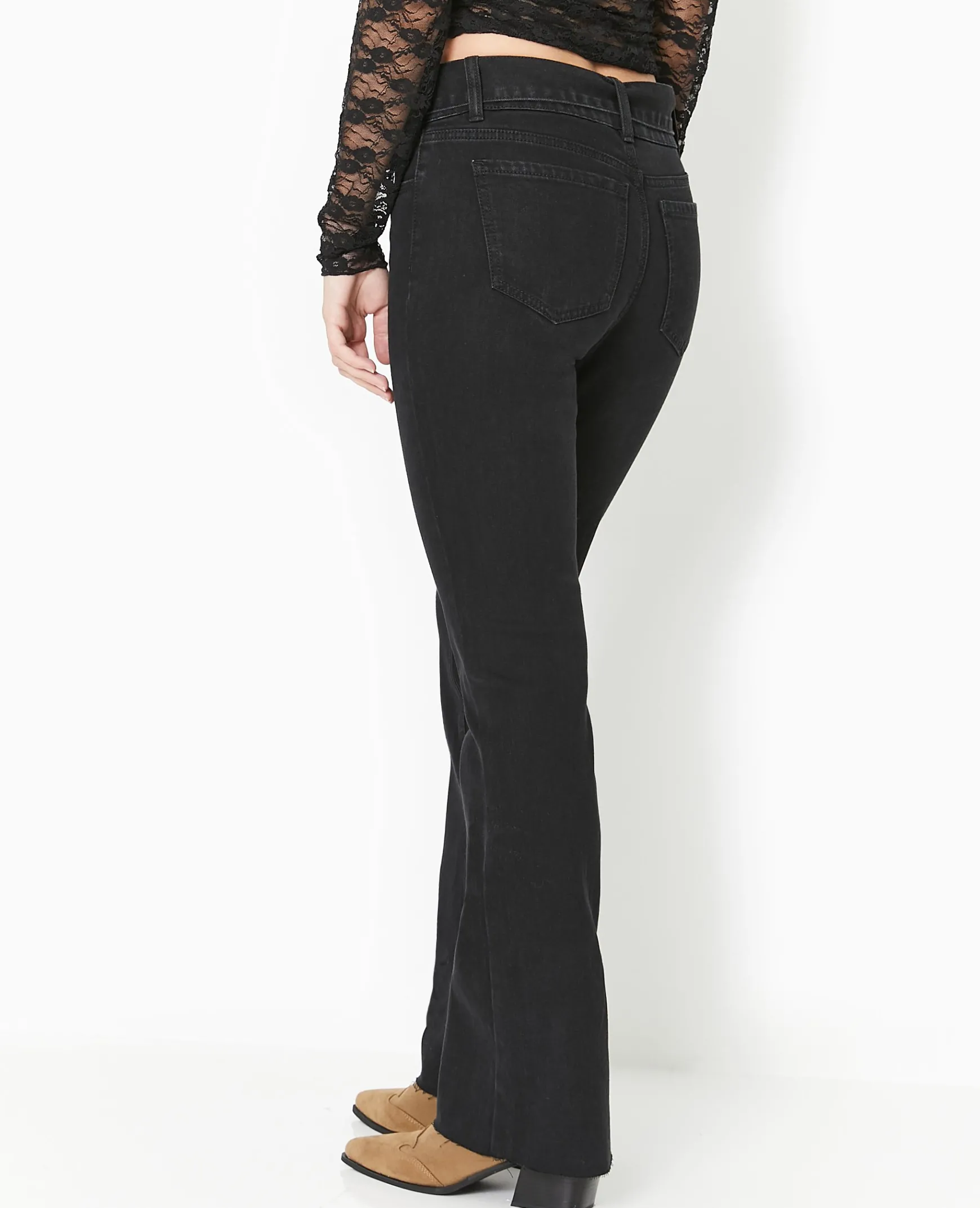 Pimkie Pimkie Positive|Jean^Jean Flare Taille Basse Avec Ceinture -