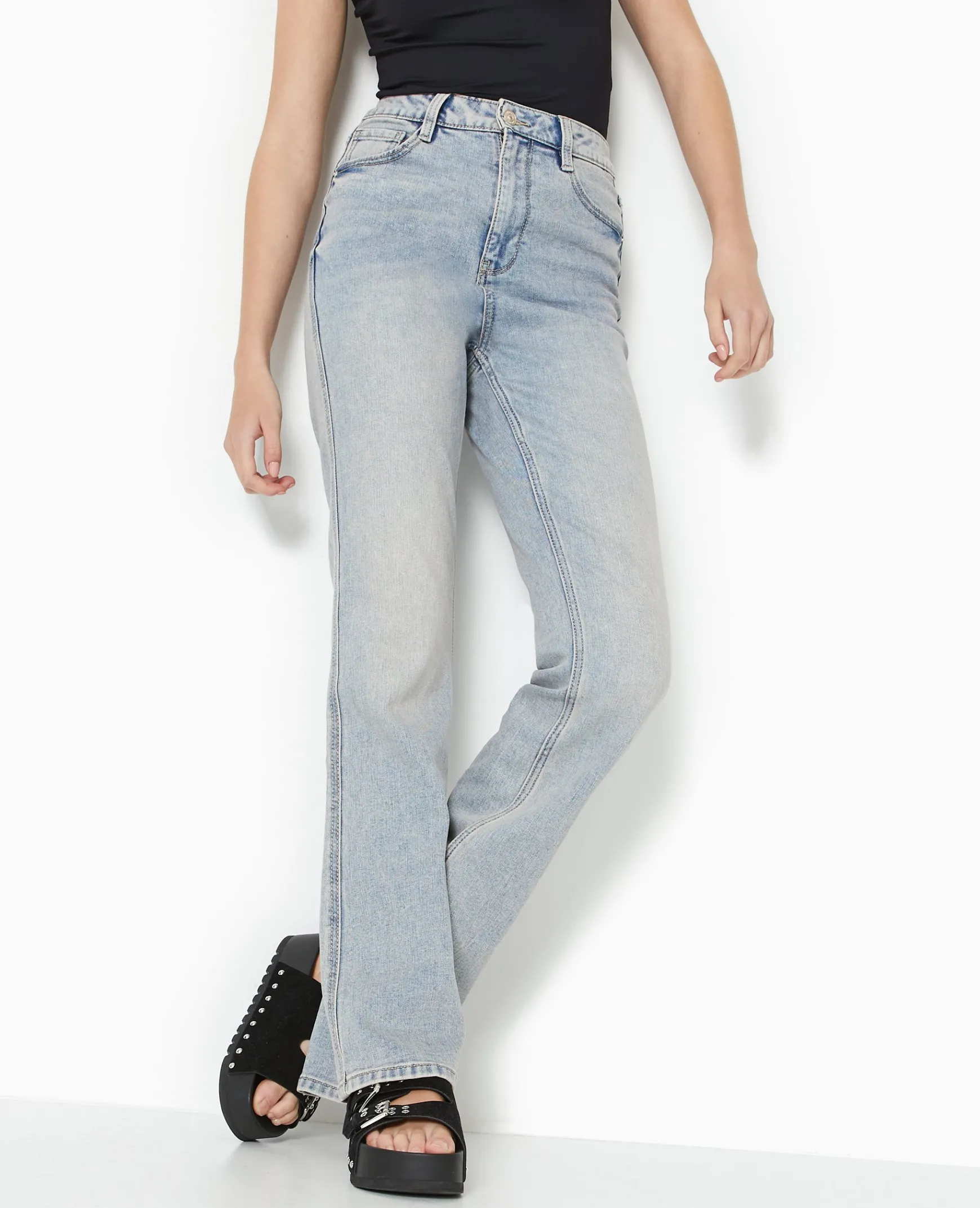 Pimkie Pimkie Positive|Jean^Jean Flare Taille Haute -