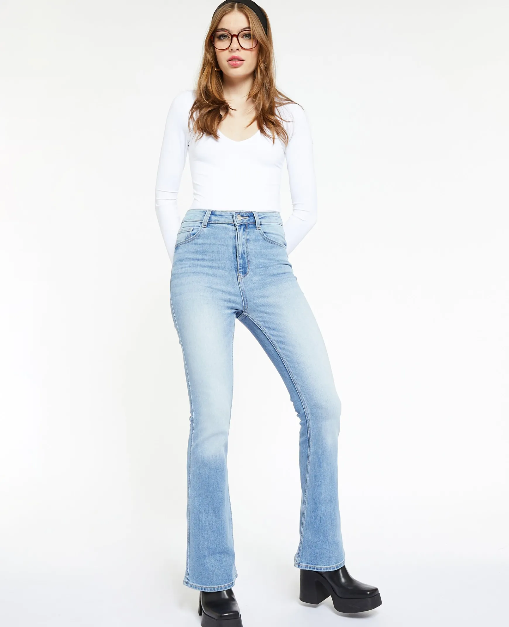 Pimkie Pimkie Positive|Jean^Jean Flare Taille Haute -