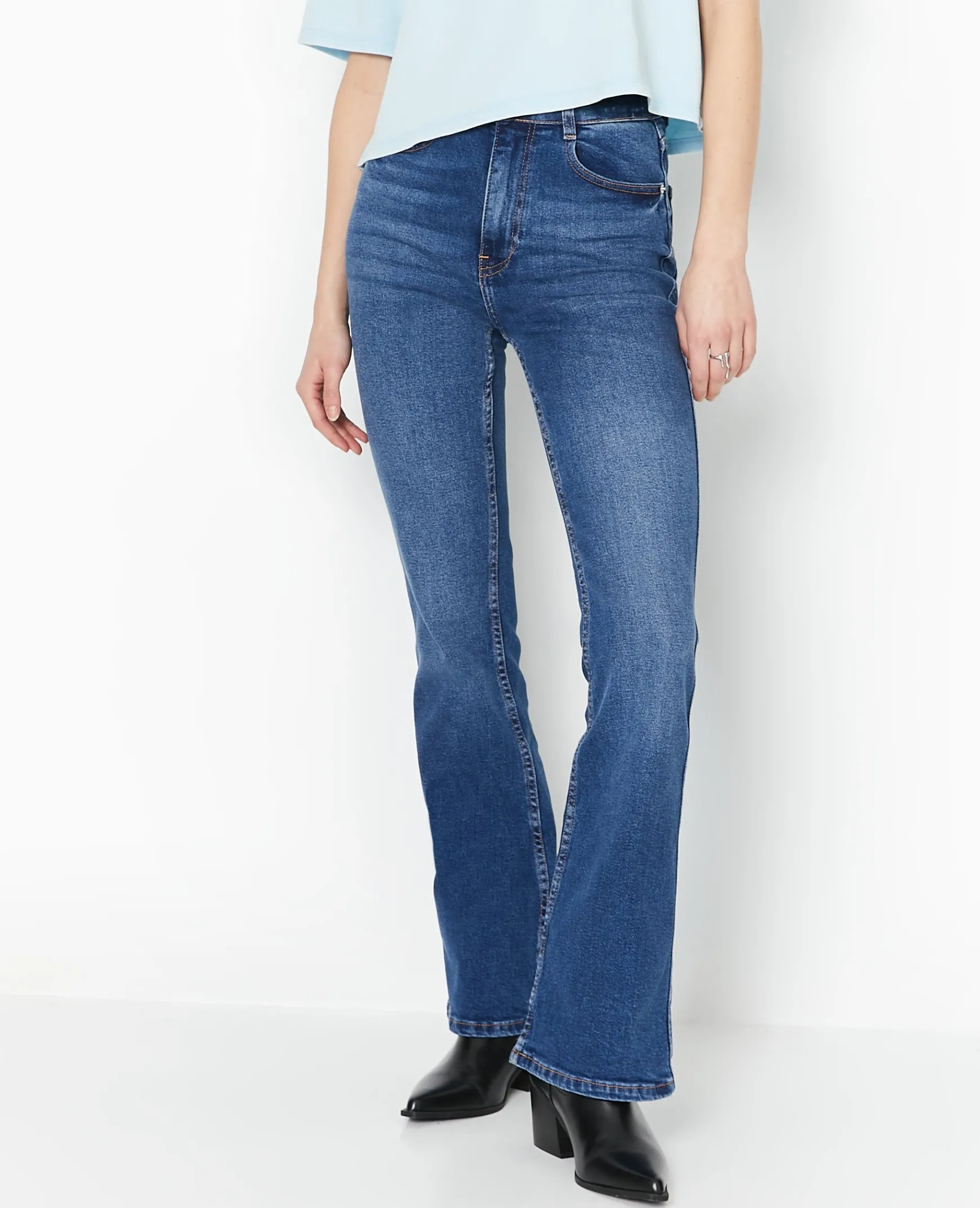 Pimkie Jean^Jean Flare Taille Haute -