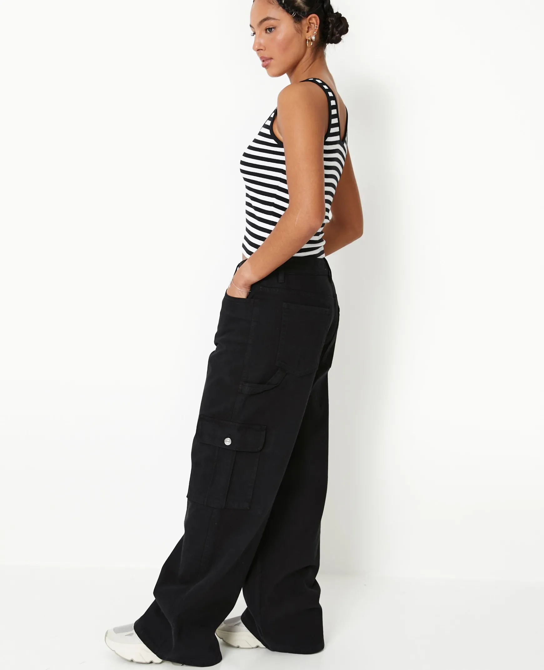 Pimkie Pimkie Positive|Jean^Jean Large Cargo Taille Basse -