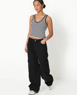 Pimkie Pimkie Positive|Jean^Jean Large Cargo Taille Basse -
