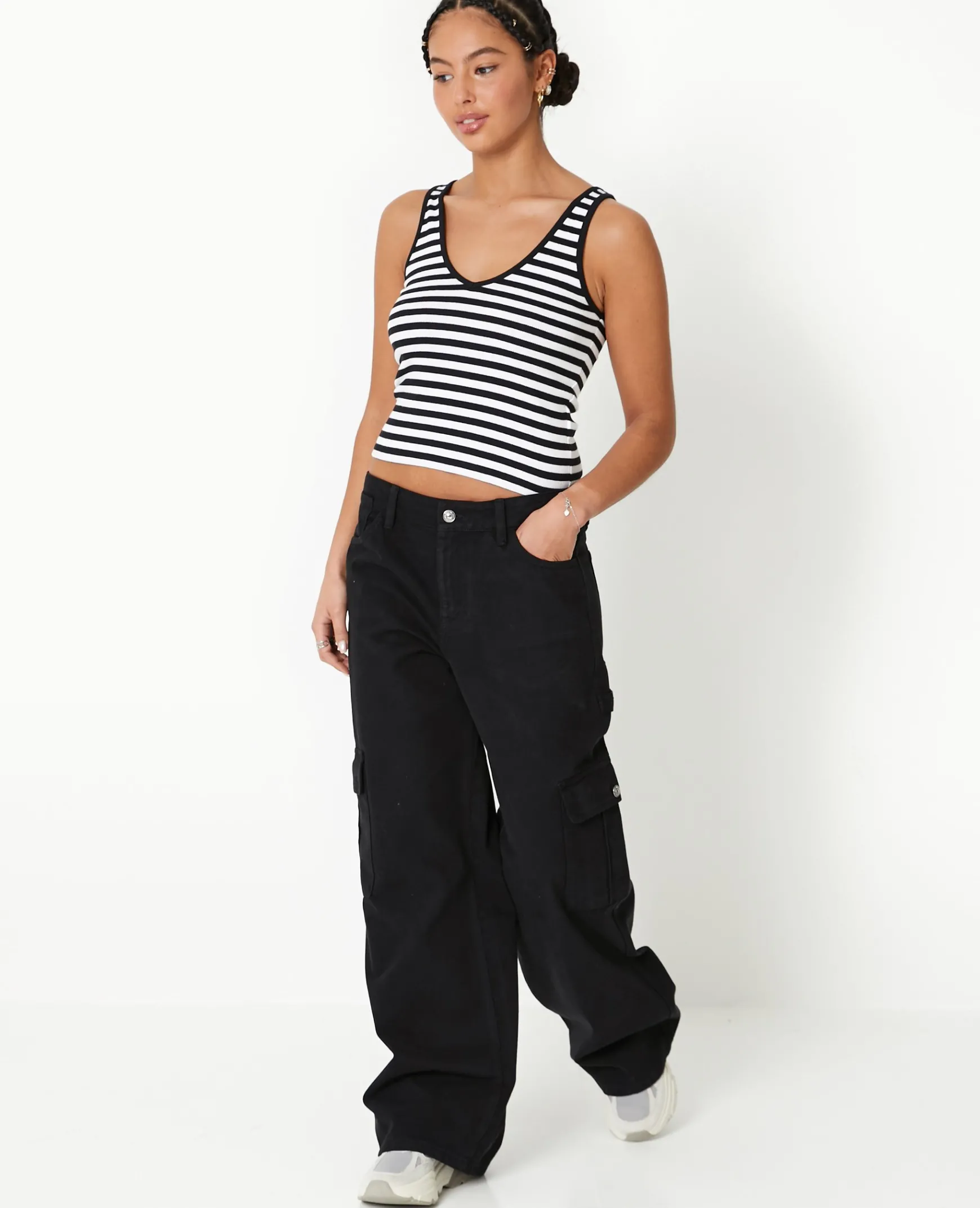 Pimkie Pimkie Positive|Jean^Jean Large Cargo Taille Basse -
