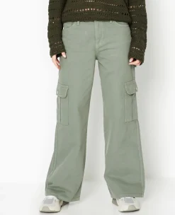 Pimkie Pimkie Positive|Pantalon^Jean Large Cargo Taille Basse -
