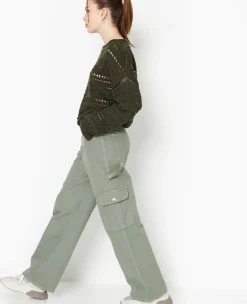 Pimkie Pimkie Positive|Pantalon^Jean Large Cargo Taille Basse -