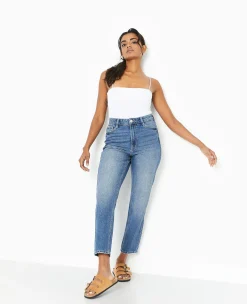 Pimkie Toute La Collection|Pimkie Positive^Jean Mom Taille Haute -