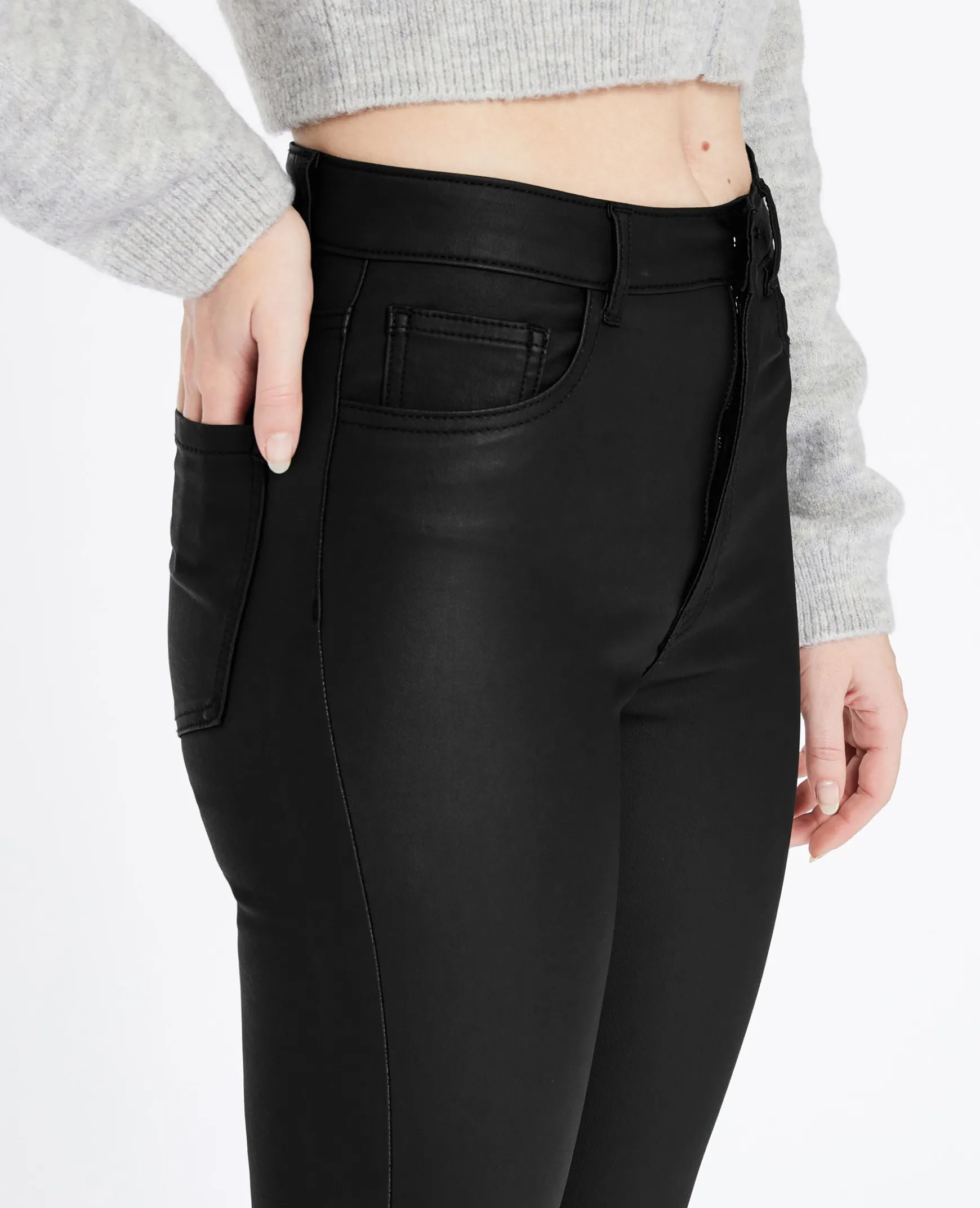 Pimkie Toute La Collection|Jean^Jean Skinny Enduit Effet Cuir -