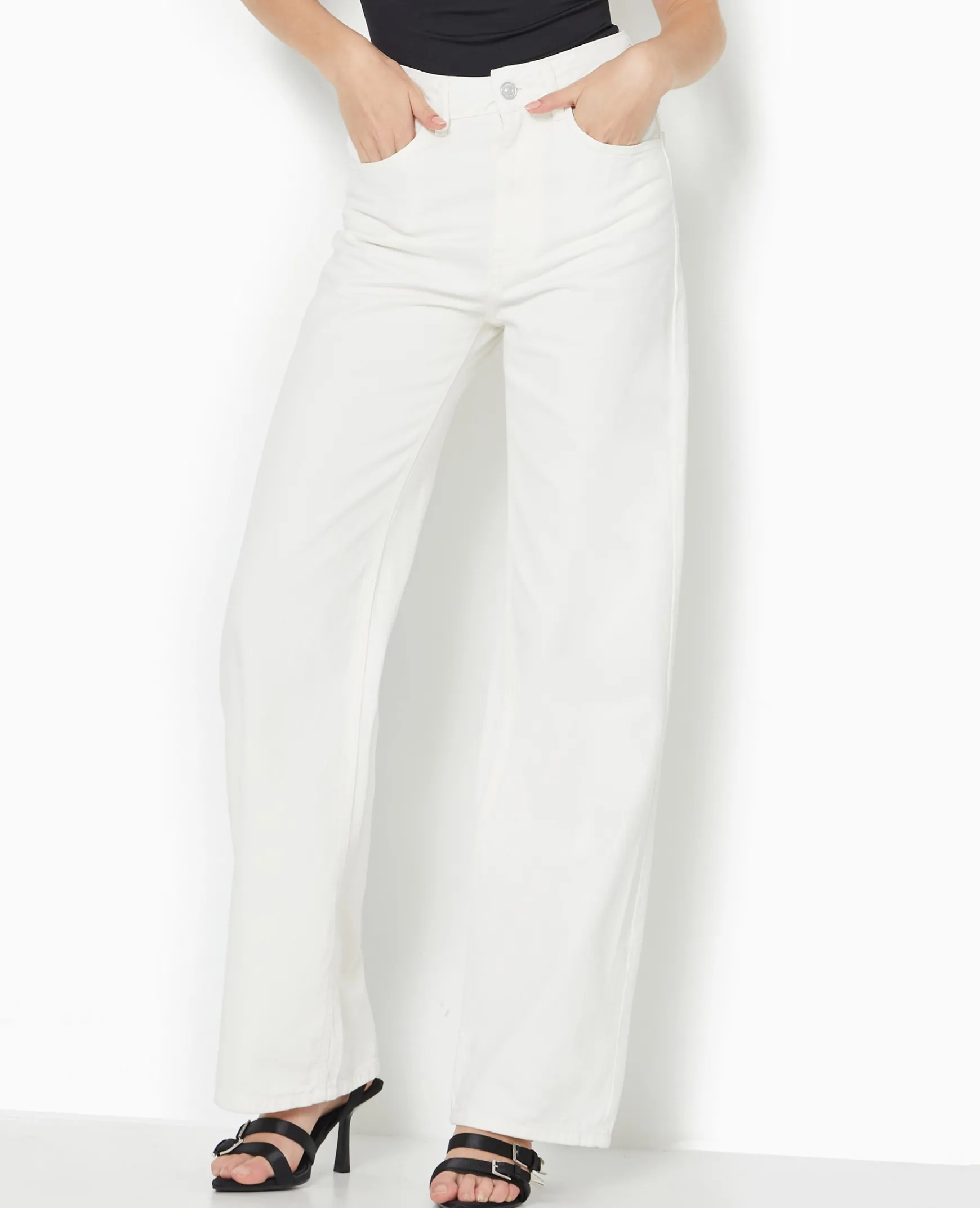 Pimkie Jean^Jean Wide Extra Long Taille Haute -