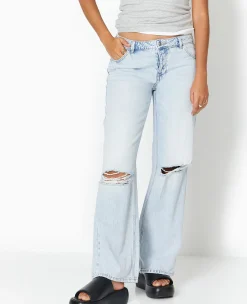Pimkie Pimkie Positive|Jean^Jean Wide Taille Basse Destroy -