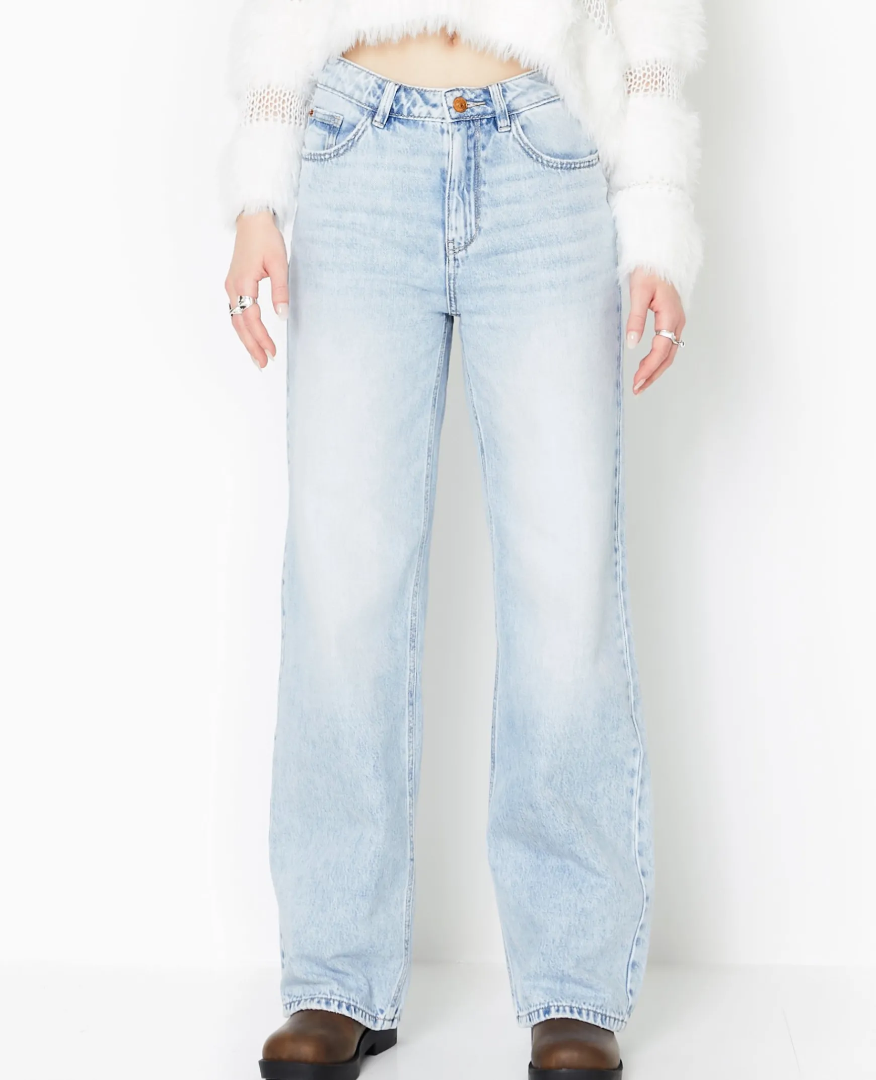 Pimkie Toute La Collection|Pimkie Positive^Jean Wide Taille Haute -