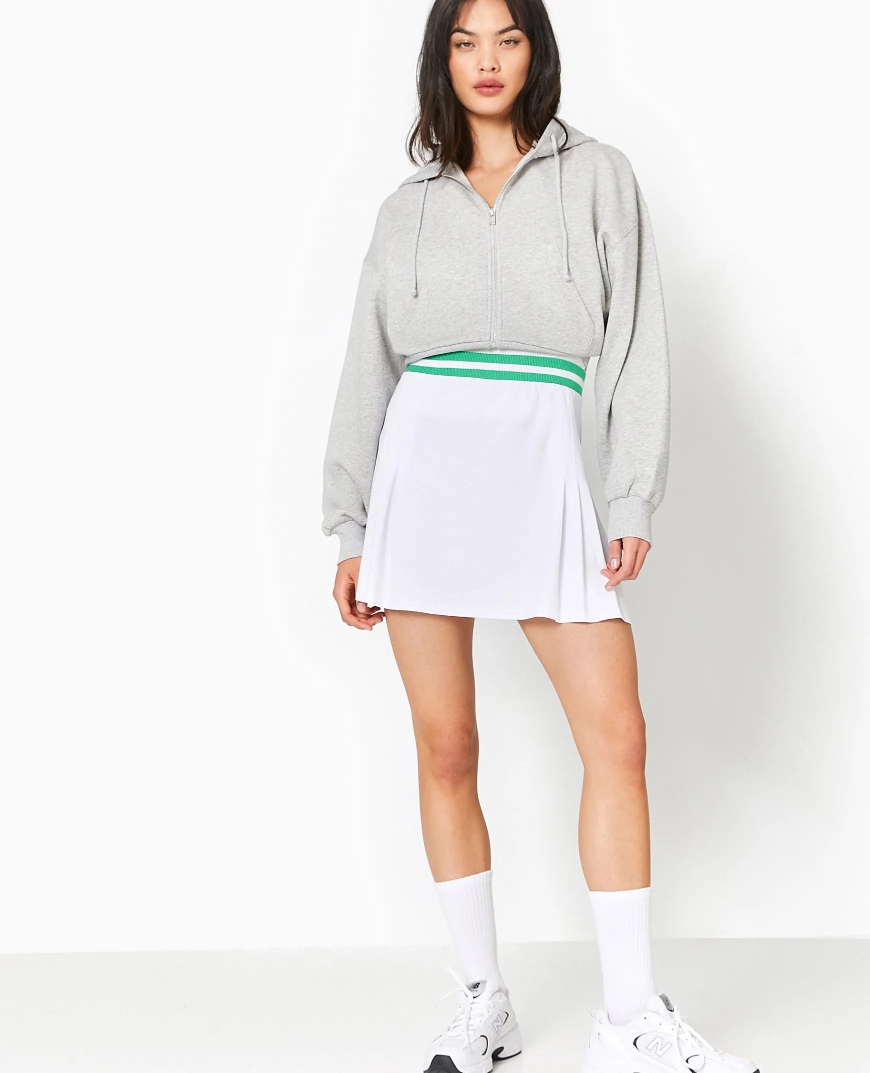 Pimkie Toute La Collection|Jupe^Jupe Courte En Maille Piquée Esprit Tennis -