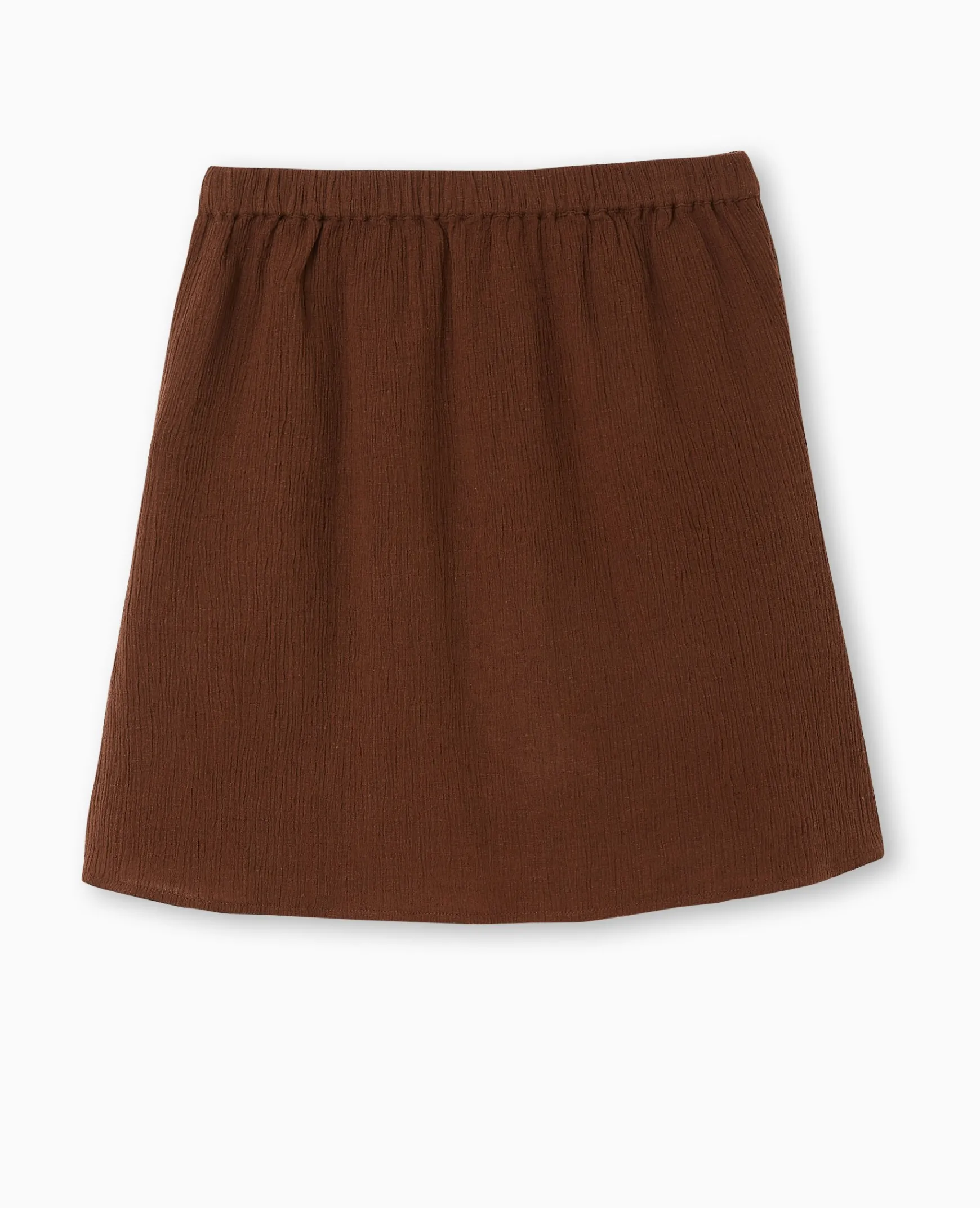 Pimkie Jupe^Jupe Courte En Tissu Effet Froissé -