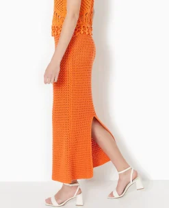 Pimkie Ensembles|Jupe^Jupe Droite En Maille Ajourée -