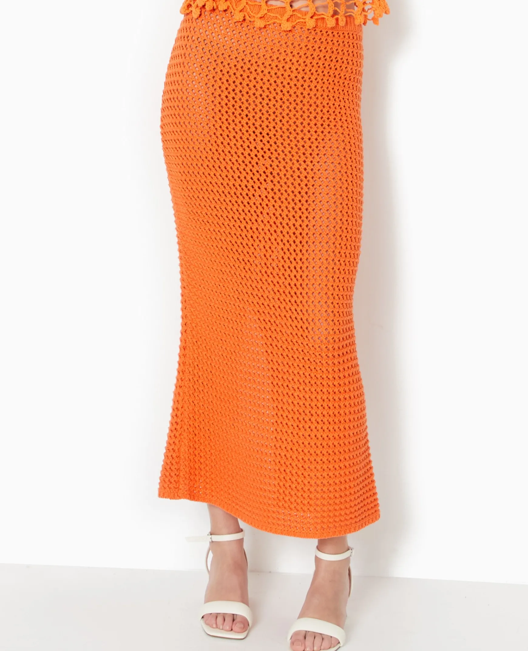 Pimkie Ensembles|Jupe^Jupe Droite En Maille Ajourée -