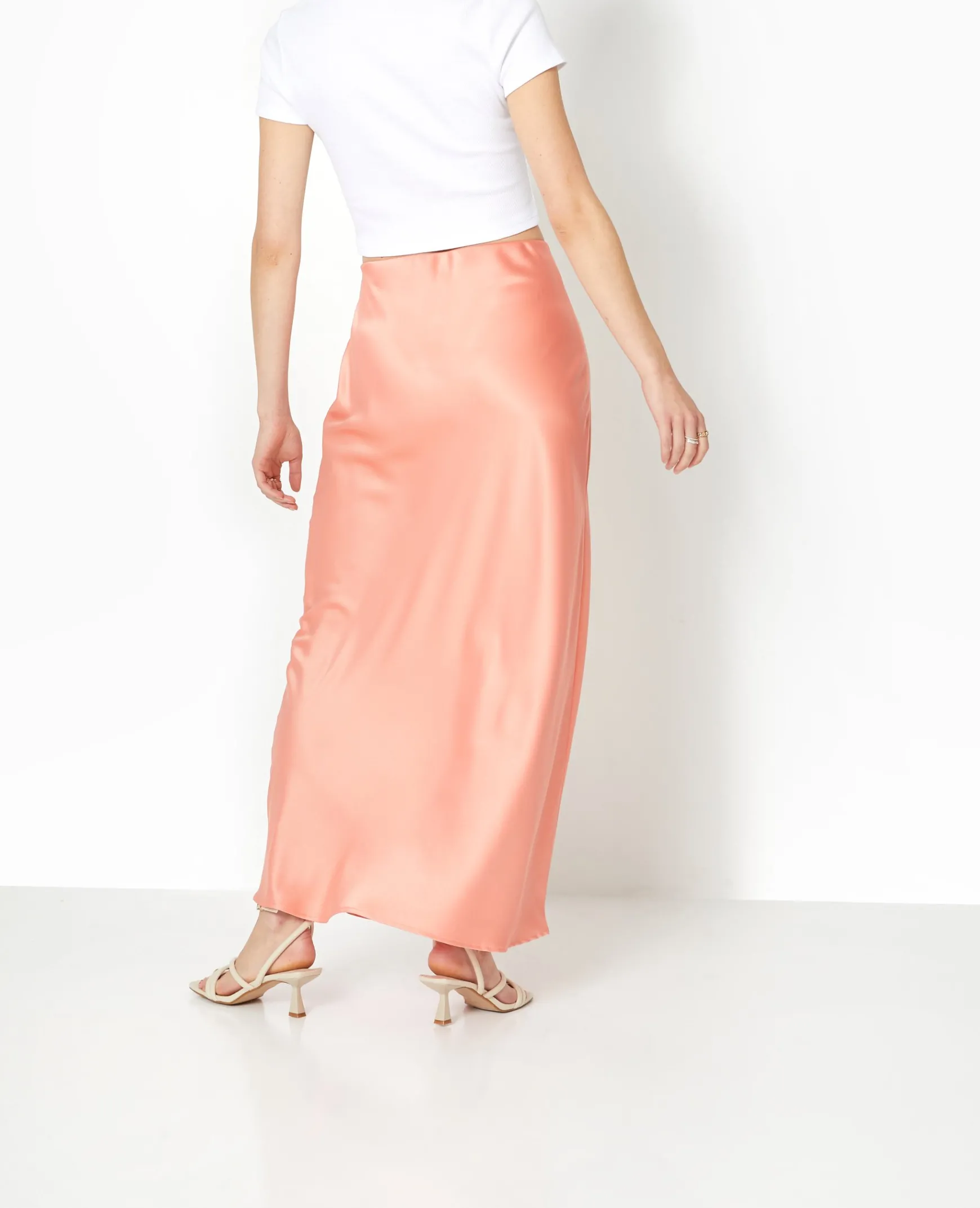 Pimkie Jupe^Jupe Longue En Tissu Satiné -