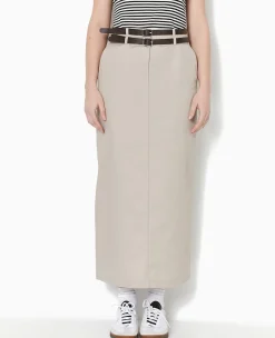 Pimkie Jupe^Jupe Longue En Toile Avec Ceintures -