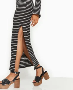 Pimkie Ensembles|Jupe^Jupe Tube Longue En Maille Rayée -
