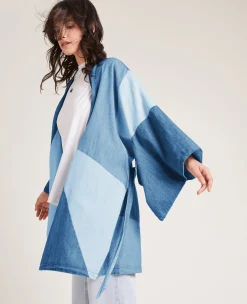 Pimkie Veste Et Blazer^Kimono En Jean 3 Couleurs -