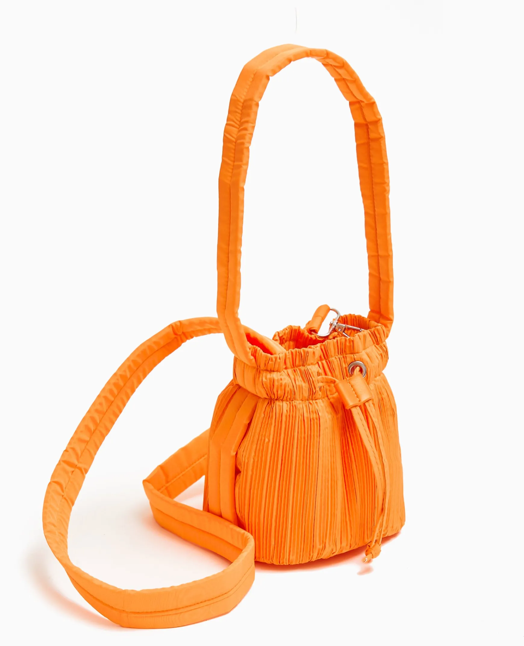 Pimkie Sac|Toute La Collection^Mini Sac Seau En Tissu Plissé -