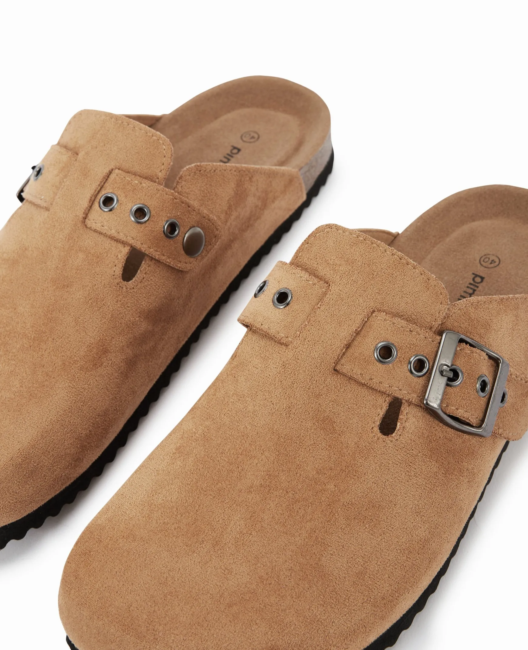 Pimkie Mules^Mules Fermées Esprit Sabot En Suédine -
