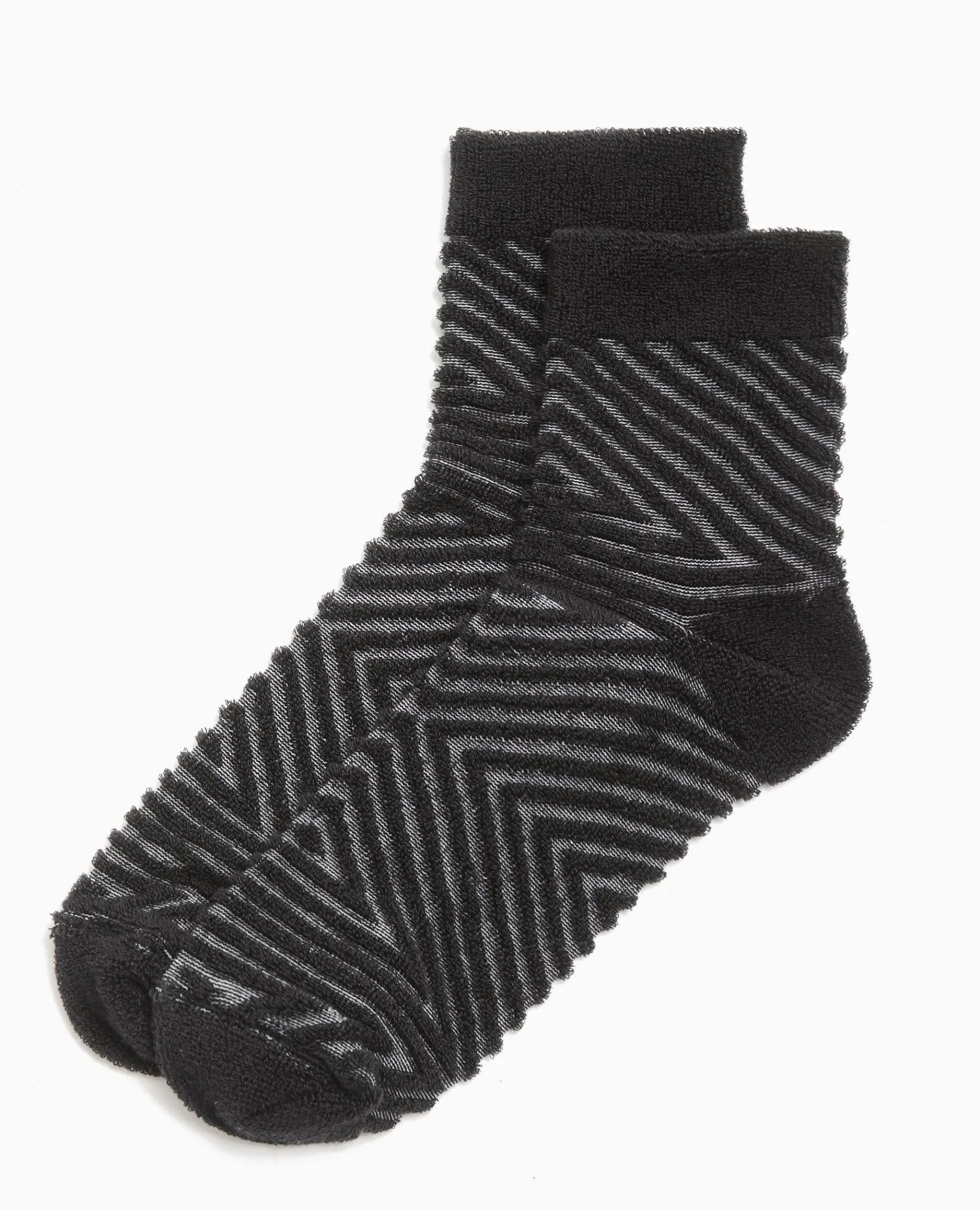 Pimkie Collants Et Chaussettes|Pimkie Positive^Paire De Chaussettes Avec Rayures Maille Bouclette -