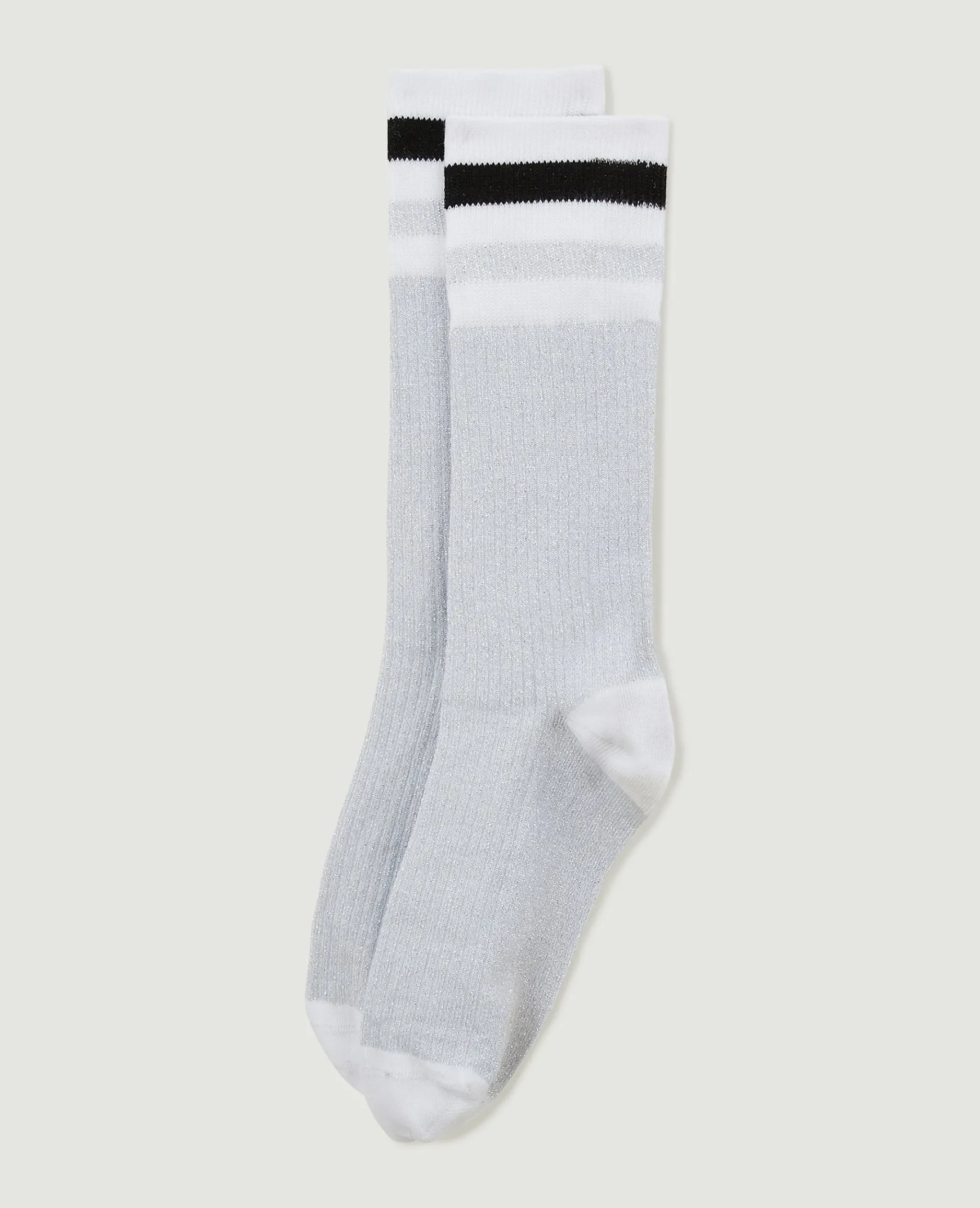 Pimkie Collants Et Chaussettes|Toute La Collection^Paire De Chaussettes Hautes Avec Lurex -