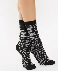 Pimkie Collants Et Chaussettes|Toute La Collection^Paire De Chaussettes Zébrées -