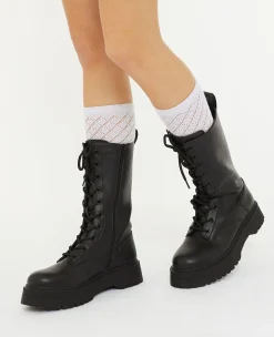 Pimkie Collants Et Chaussettes|Toute La Collection^Paires De Chaussettes Hautes Avec Fils Lurex -