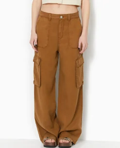 Pimkie Pantalon^Pantalon Cargo En Tissu Fluide Tencel -